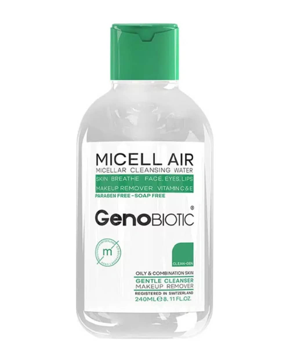 میسلار واتر پوست های چرب و مختلط ژنوبایوتیک 240ml