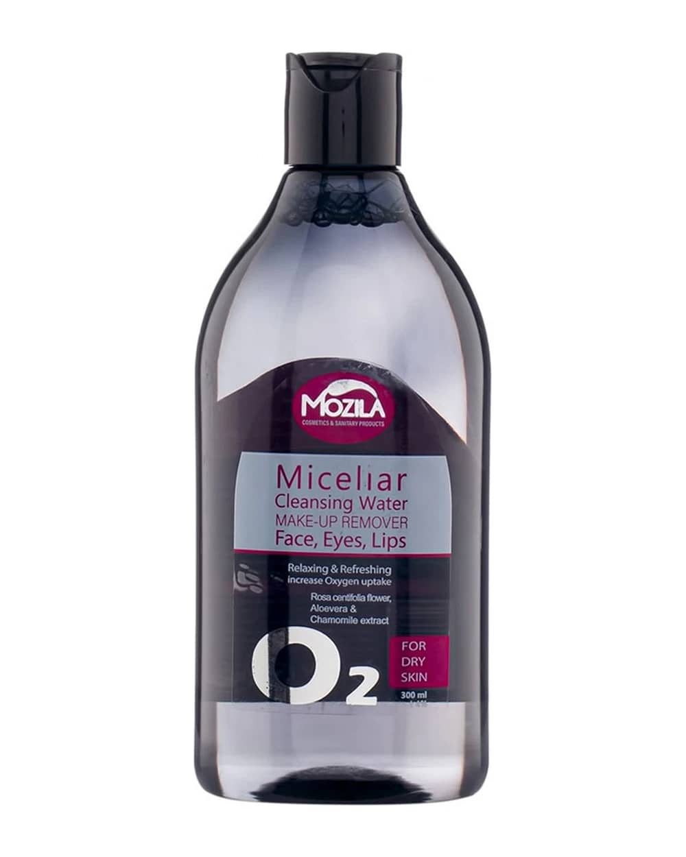 میسلار واتر پاک کننده آرایش پوست خشک موزیلا 300ml