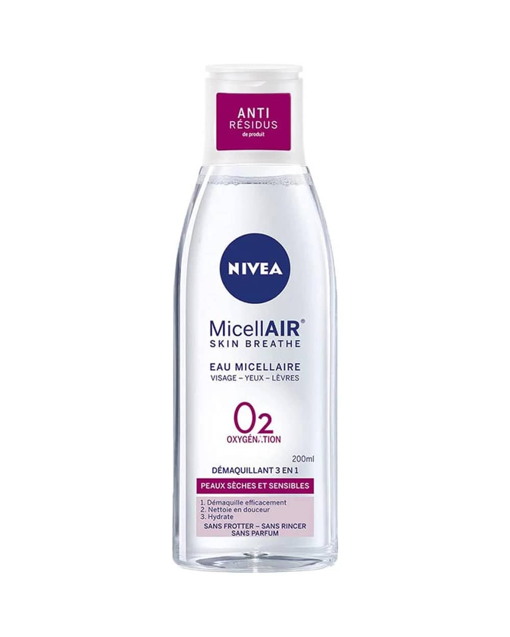 میسلار واتر اکسیژن رسان پوست خشک و حساس نیوا 200ml