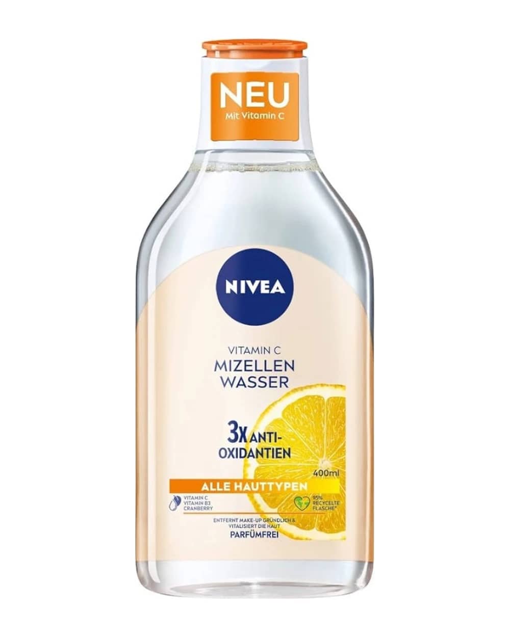 میسلار واتر حاوی ویتامین سی انواع پوست نیوا 400ml