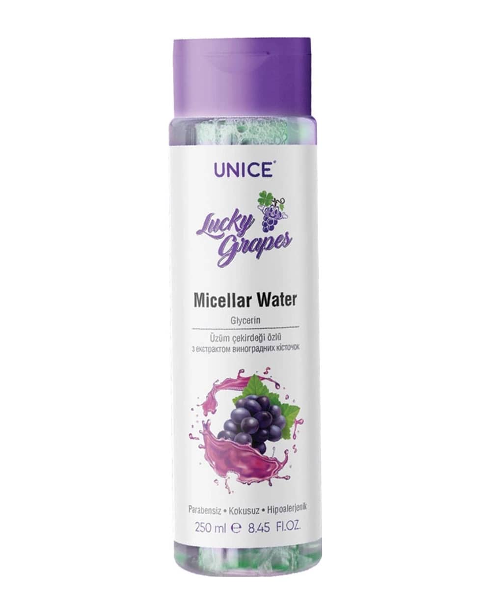 میسلار واتر عصاره هسته انگور یونیک 250ml