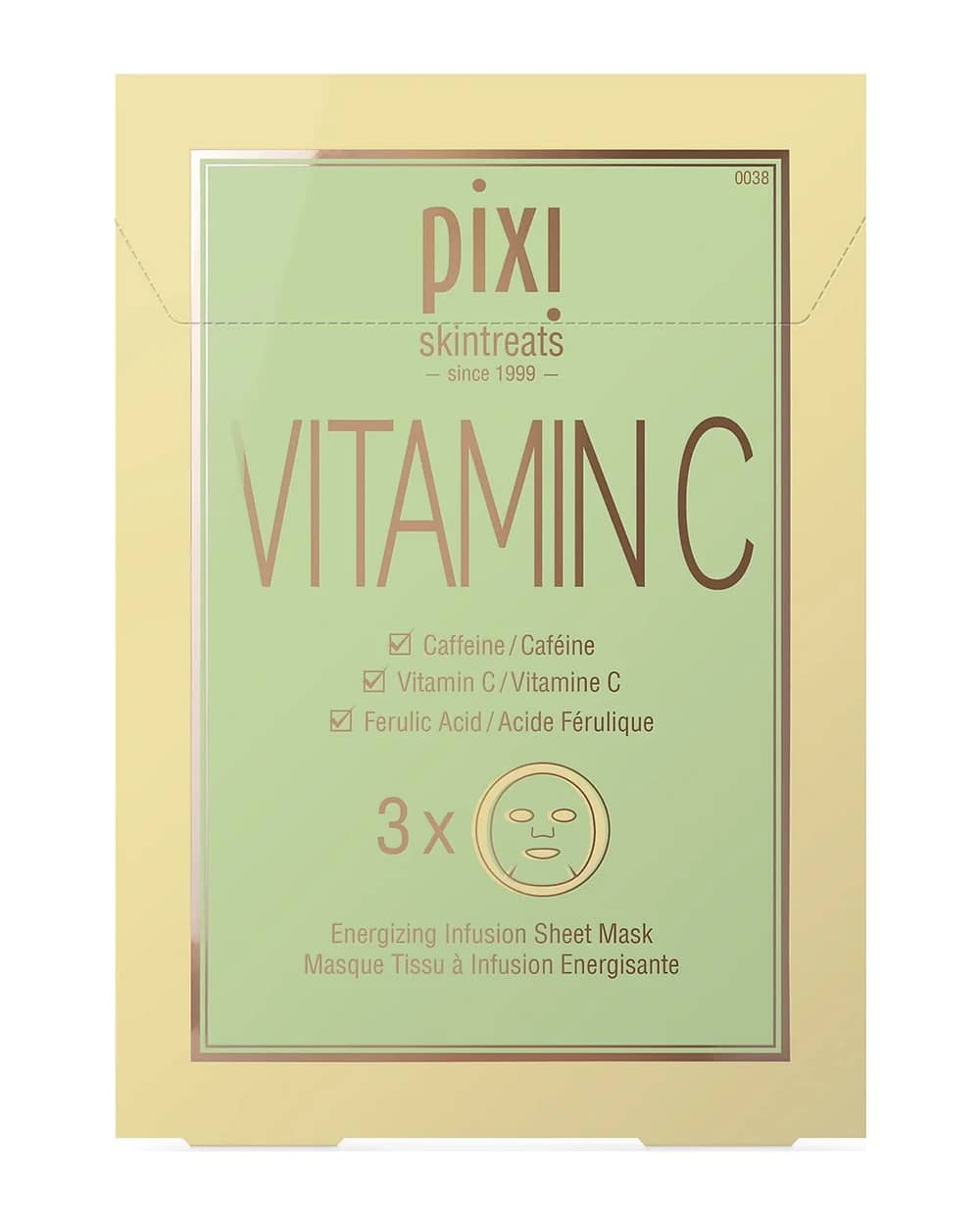 PIXI Vitamin-C Sheet Mask (Pack of 3)