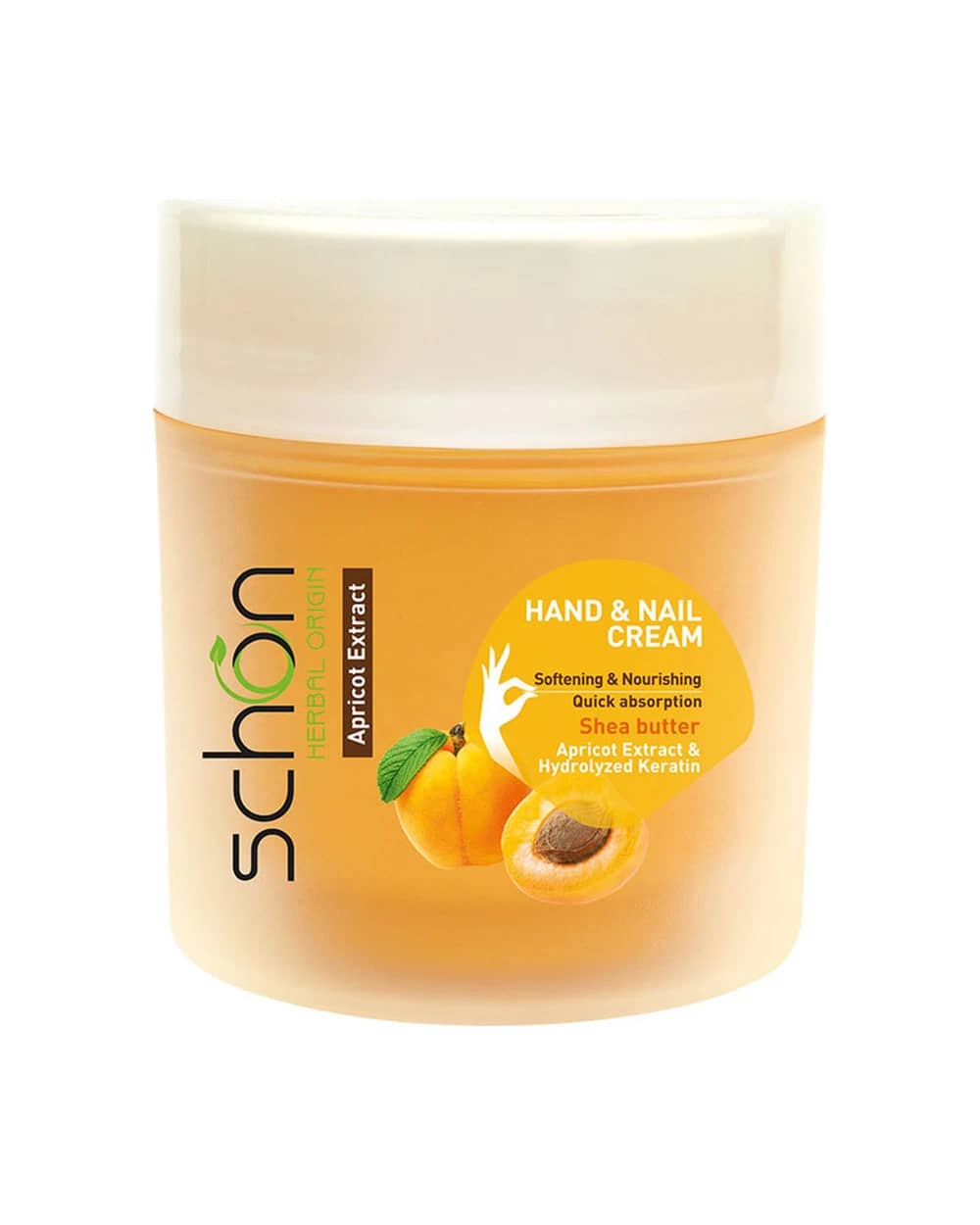 کرم کاسه ای دست و ناخن عصاره زردآلو شون 150ml