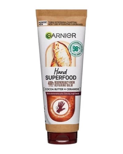کرم دست کره کاکائو و سرامید SuperFood گارنیه 75ml