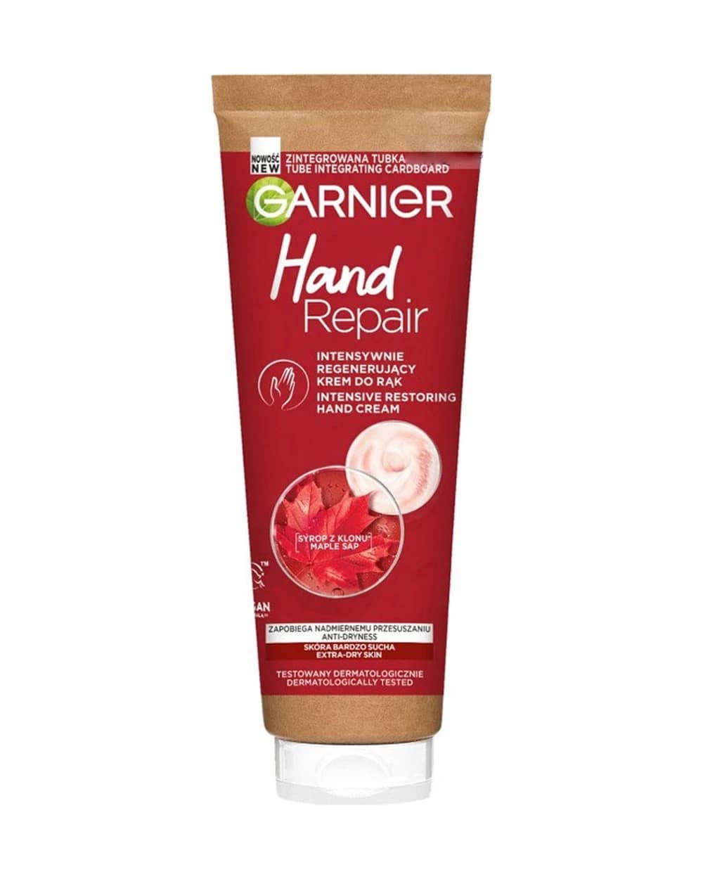 کرم دست ترمیم کننده پوست خشک گارنیه 75ml