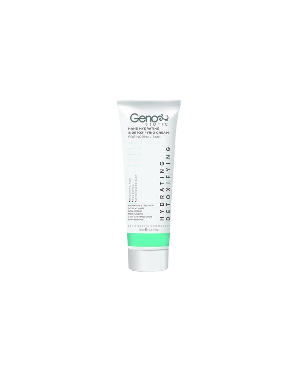 کرم رطوبت رسان دست پوست های چرب و تعرقی ژنوبایوتیک 75ml