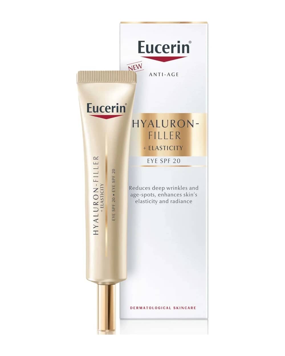 Eucerin Hyaluron-Filler + Elasticity Crema Contorno Occhi 15 ml
