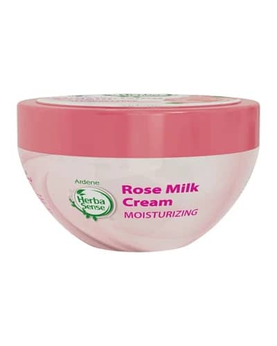 کرم مرطوب کننده عصاره رز و شیر آردن هرباسنس 150ml