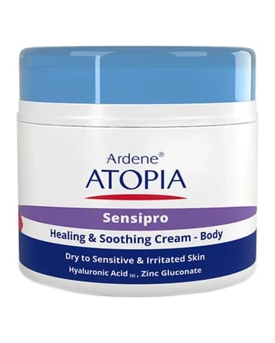 کرم مرطوب کننده و التیام بخش پوست بدن Sensipro آردن آتوپیا 150ml
