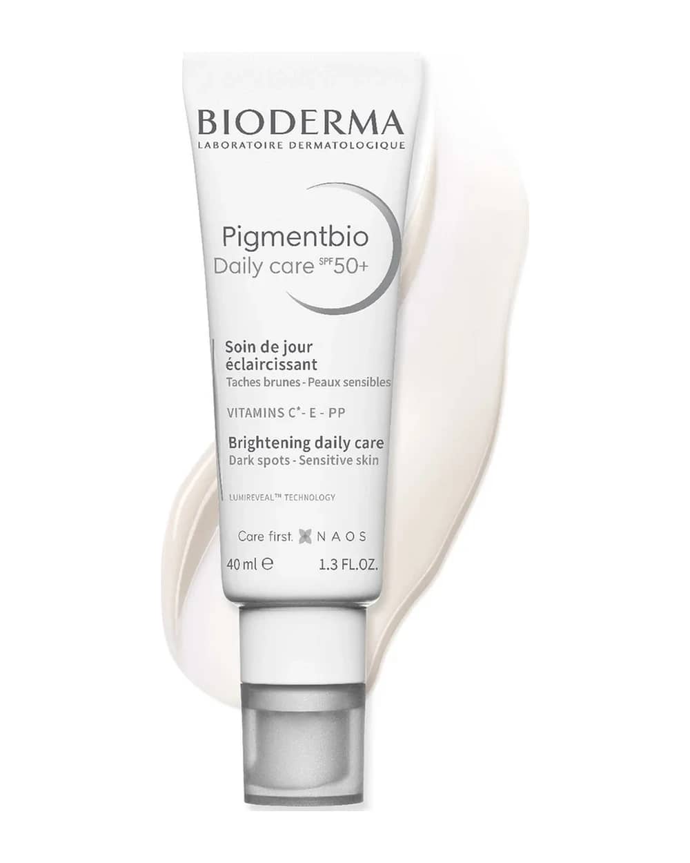 Bioderma Pigmentbio Daily care SPF 50+ Crema schiarente e illuminante.Pelle iperpigmentata