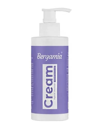 کرم مرطوب کننده برگامیا حاوی روغن آرگان و شی باتر 250ml
