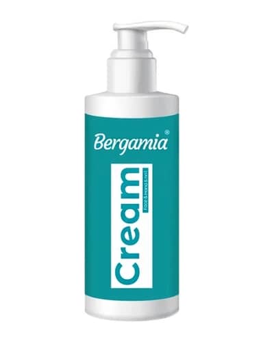 کرم مرطوب کننده برگامیا حاوی کلاژن شیر و شی باتر 250ml