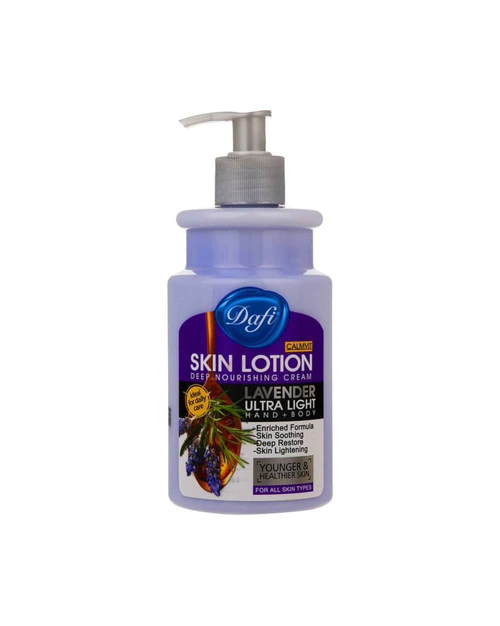 لوسیون بدن انواع پوست عصاره اسطوخودوس دافی 470ml