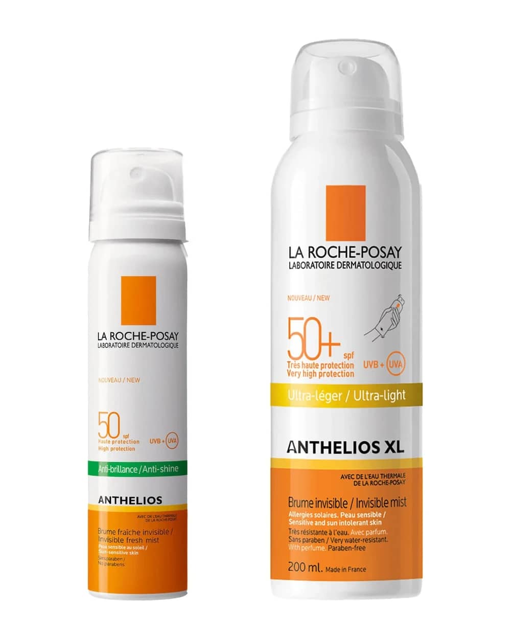 La Roche Posay Sun Protection Mist Face + Body Expert Bundle