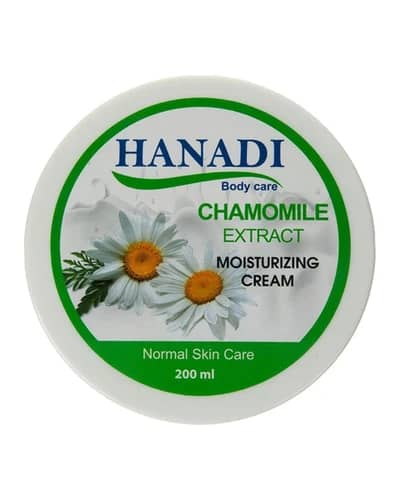 کرم مرطوب کننده دست و بدن عصاره بابونه هانادی 200ml