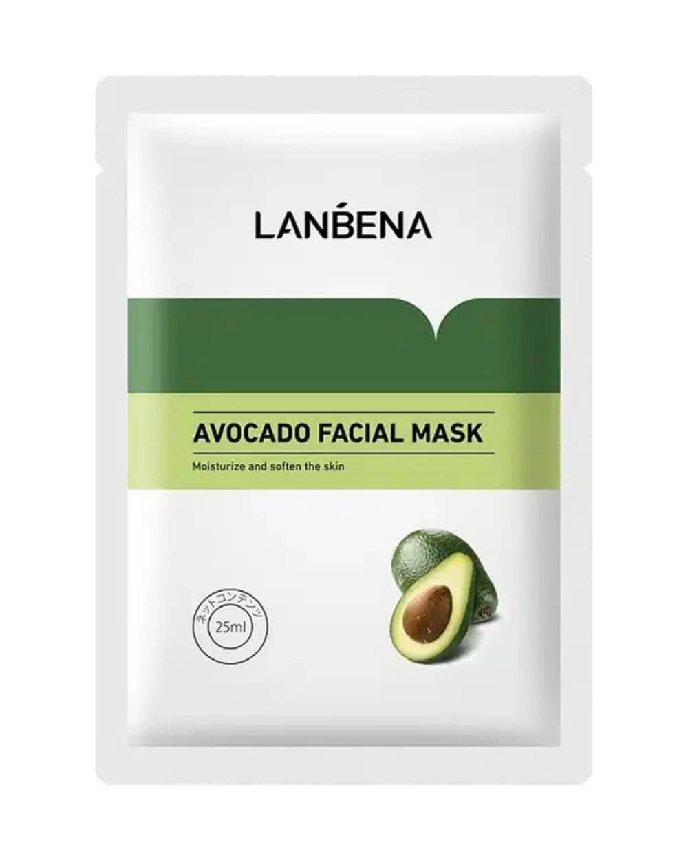 ماسک نقابی عصاره آووکادو لانبنا 25ml