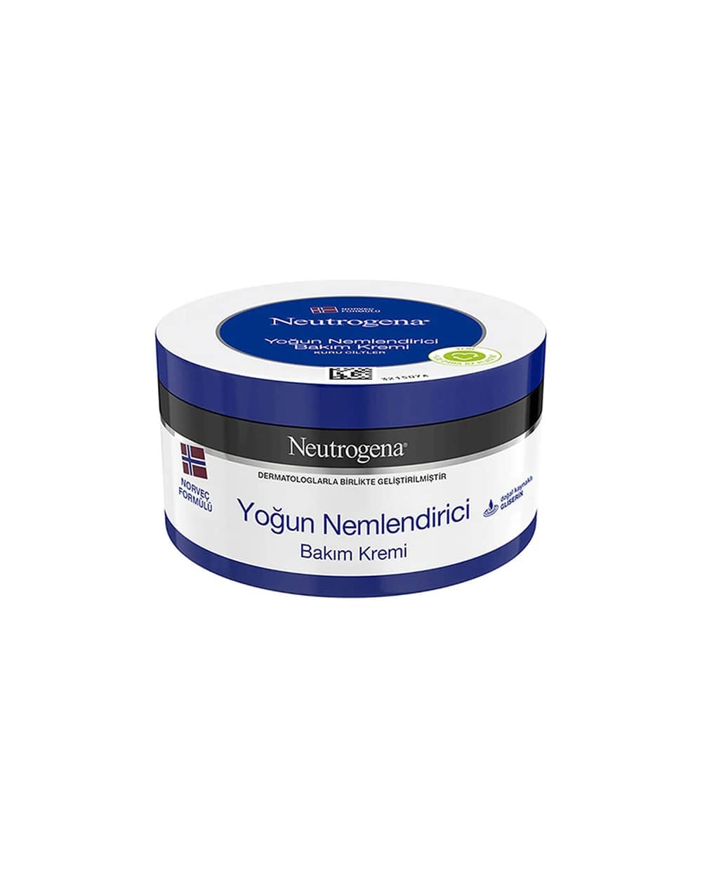 کرم مرطوب کننده پوست خشک 24 ساعته Yogun Nemlendirici نوتروژینا 200ml