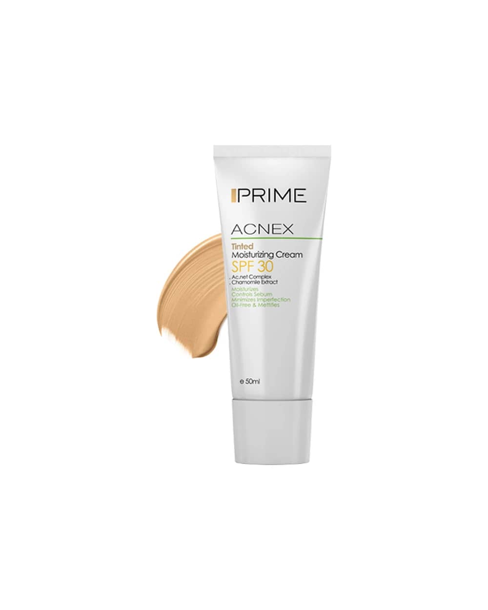 کرم مرطوب کننده رنگی SPF30 مناسب پوست چرب پریم 50ml