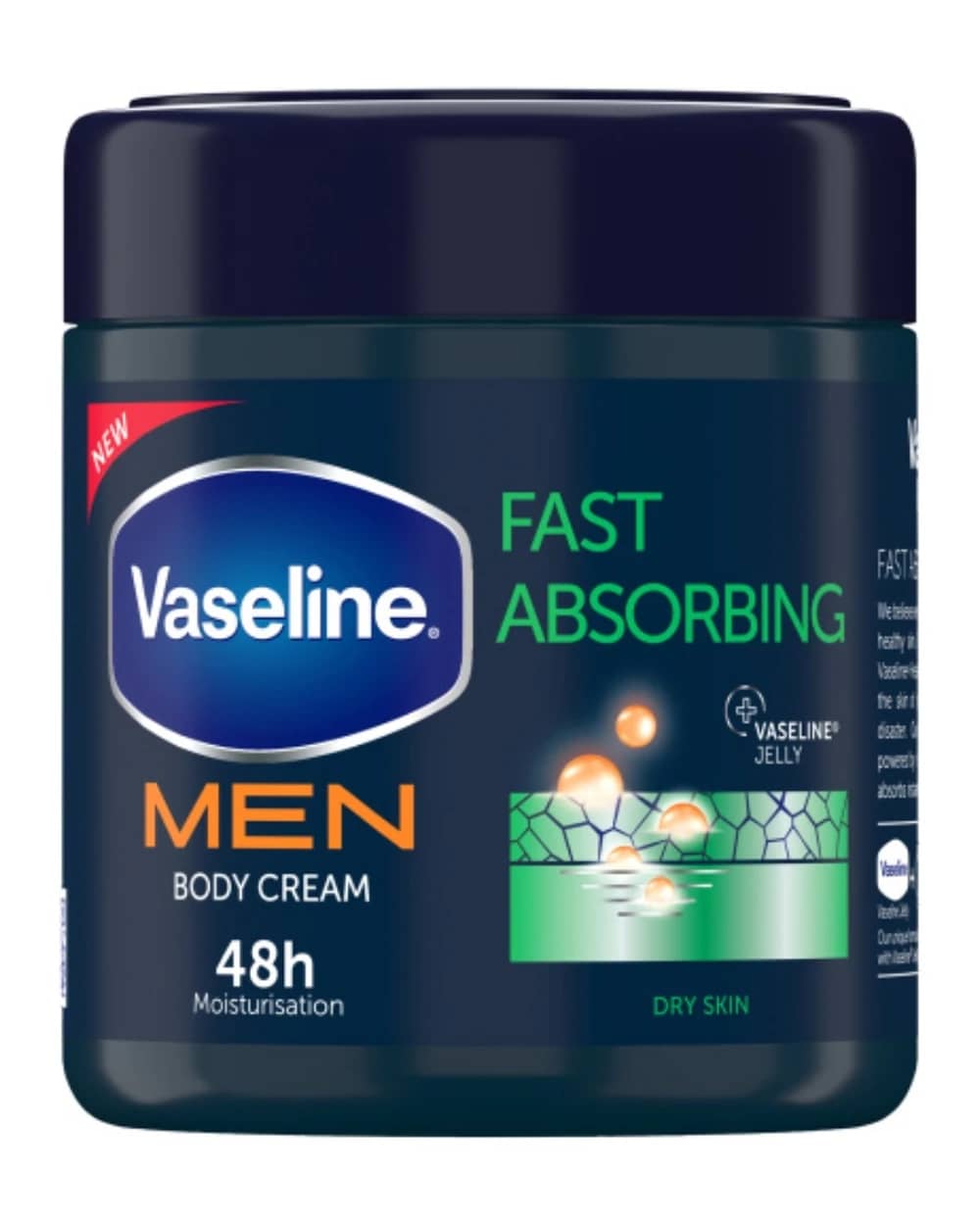کرم بدن آقایان Fast Abssorbing وازلین 400ml