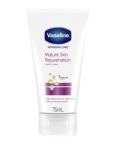 کرم دست مرطوب کننده و جوانساز Mature Skin وازلین 75ml