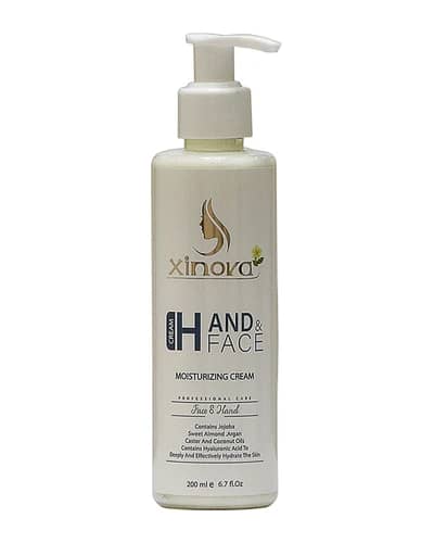 کرم آبرسان و مرطوب کننده دست و صورت ژینووا 200ml