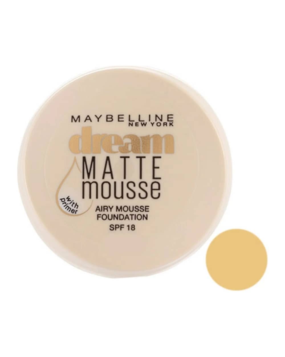 موس حاوی پرایمر Dream Matte میبلین