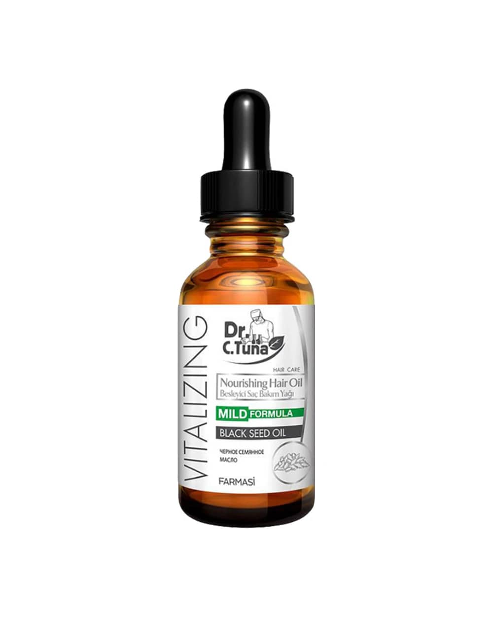 روغن مو سیاه دانه دکتر سی تونا فارماسی 30ml