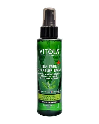اسپری تسکین دهنده فوری پوست Tea Tree ویتولا 125ml