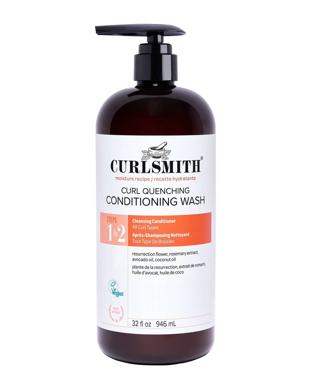 Curlsmith Balsamo Detergente Nutriente per Capelli Ricci XL 947 ml