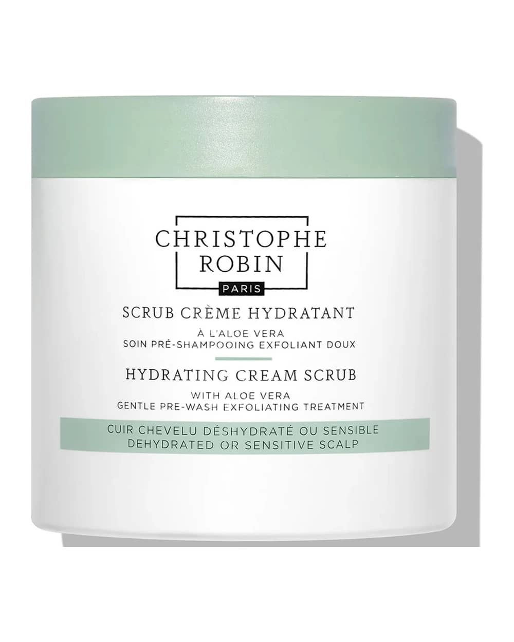Christophe Robin Hydrating Cream Scrub with Aloe Vera 250ml