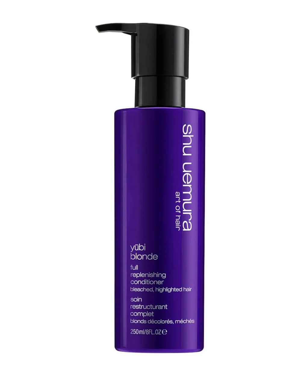 Shu Uemura Art of Hair Yubi Blonde balsamo rimpolpante per capelli decolorati, con mèche bionde 250 ml