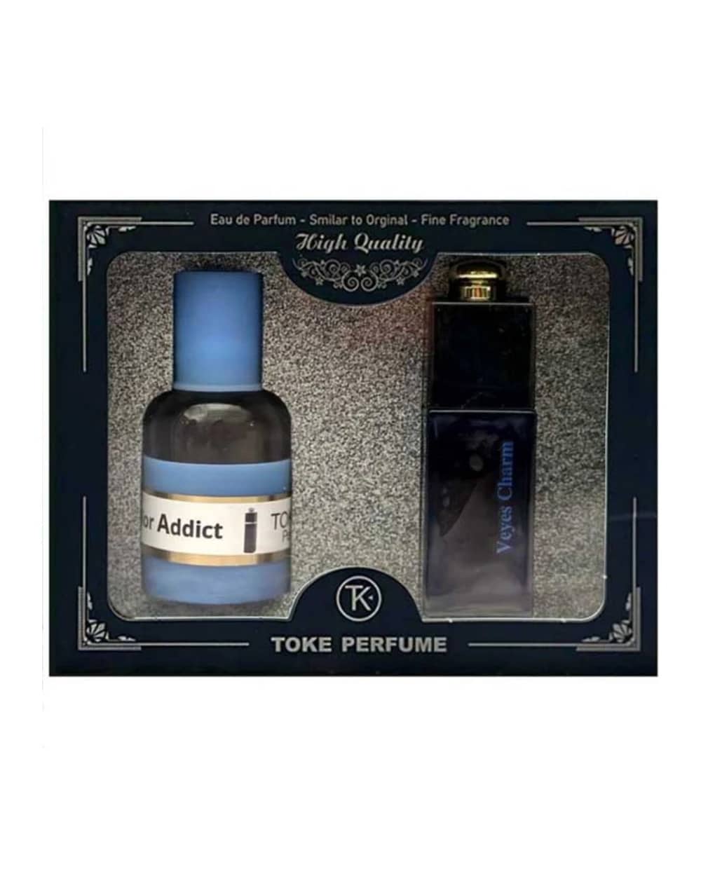 ست ادکلن و عطر جیبی زنانه توک مدل Dior Addict