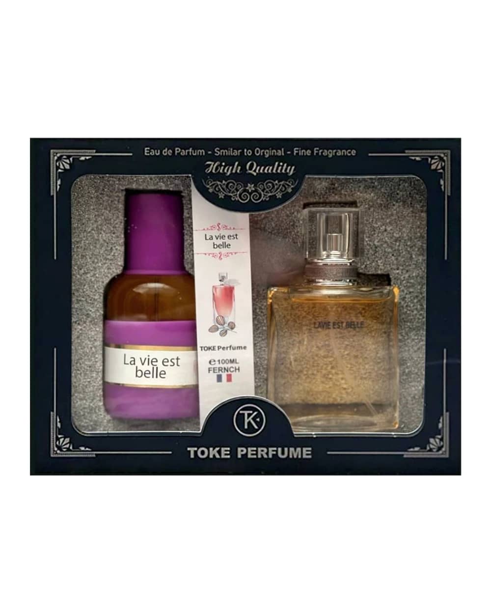ست ادکلن و عطر جیبی زنانه توک مدل La Vie Est Belle