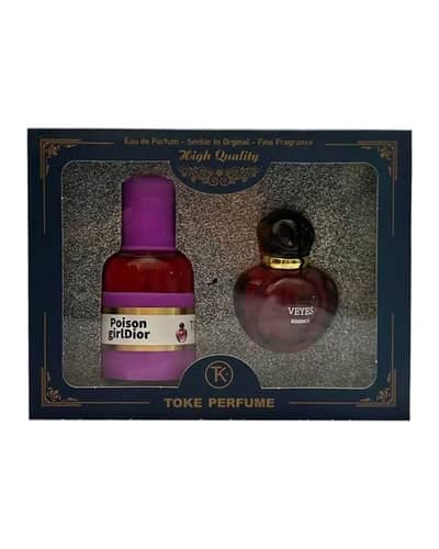 ست ادکلن و عطر جیبی زنانه توک مدل Poison Girl Dior