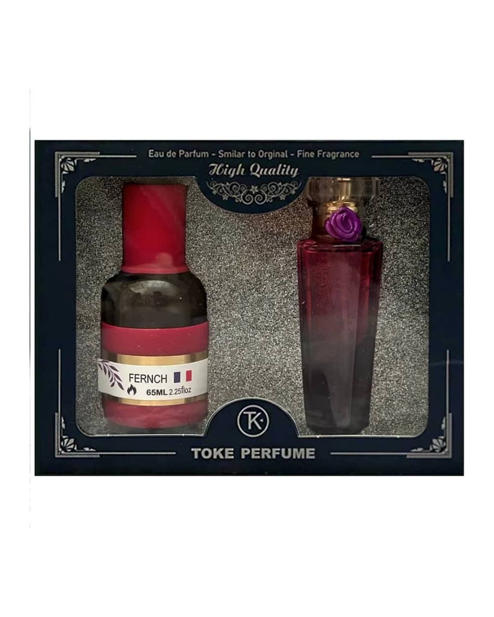 ست ادکلن و عطر جیبی زنانه توک مدل Tresor Midnight Rose
