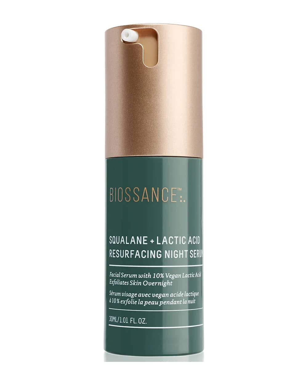 Siero Squalane e acido lattico Resurfacing Biossance 30ml