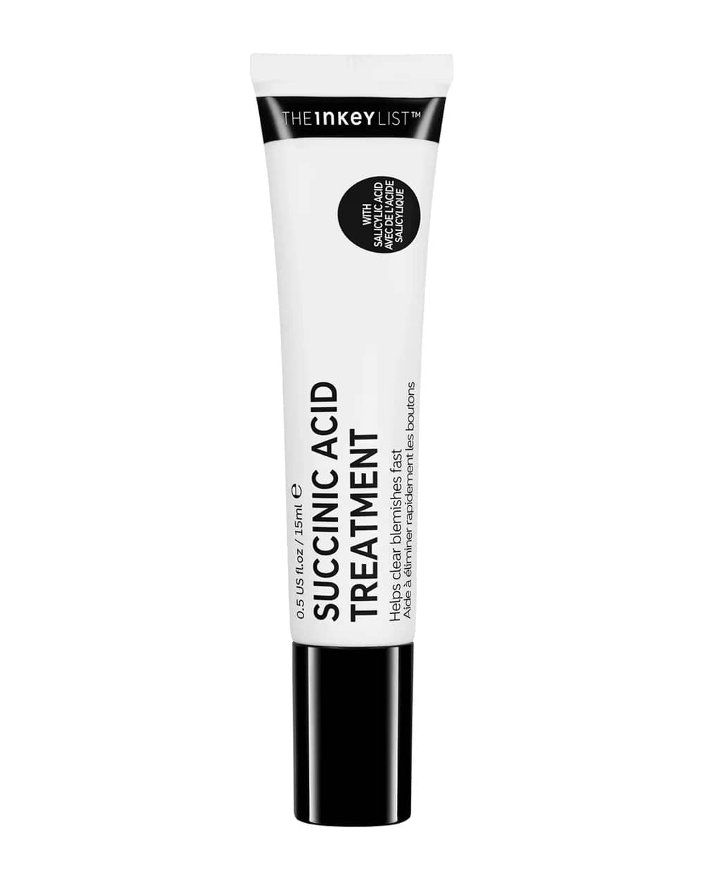 L'elenco INKEY Acido succinico Blemish Trattamento 15ml