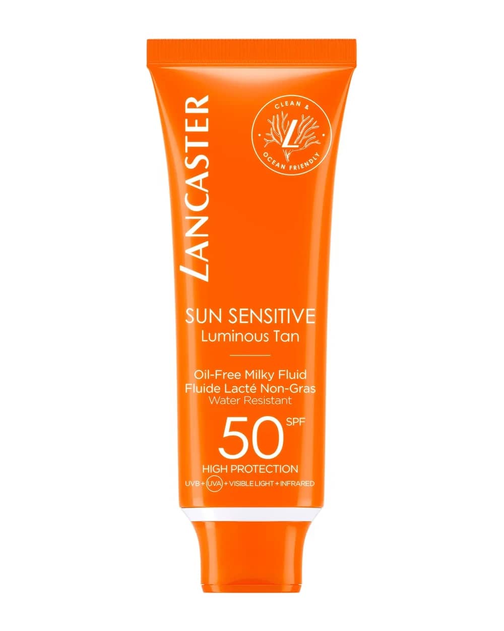 Crema Protezione Solare Viso Oil-free Sun Sensitive Lancaster SPF50 50ml