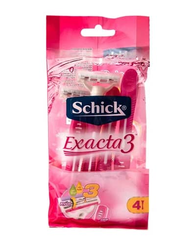 خودتراش زنانه 4 عددی Exacta3 شیک