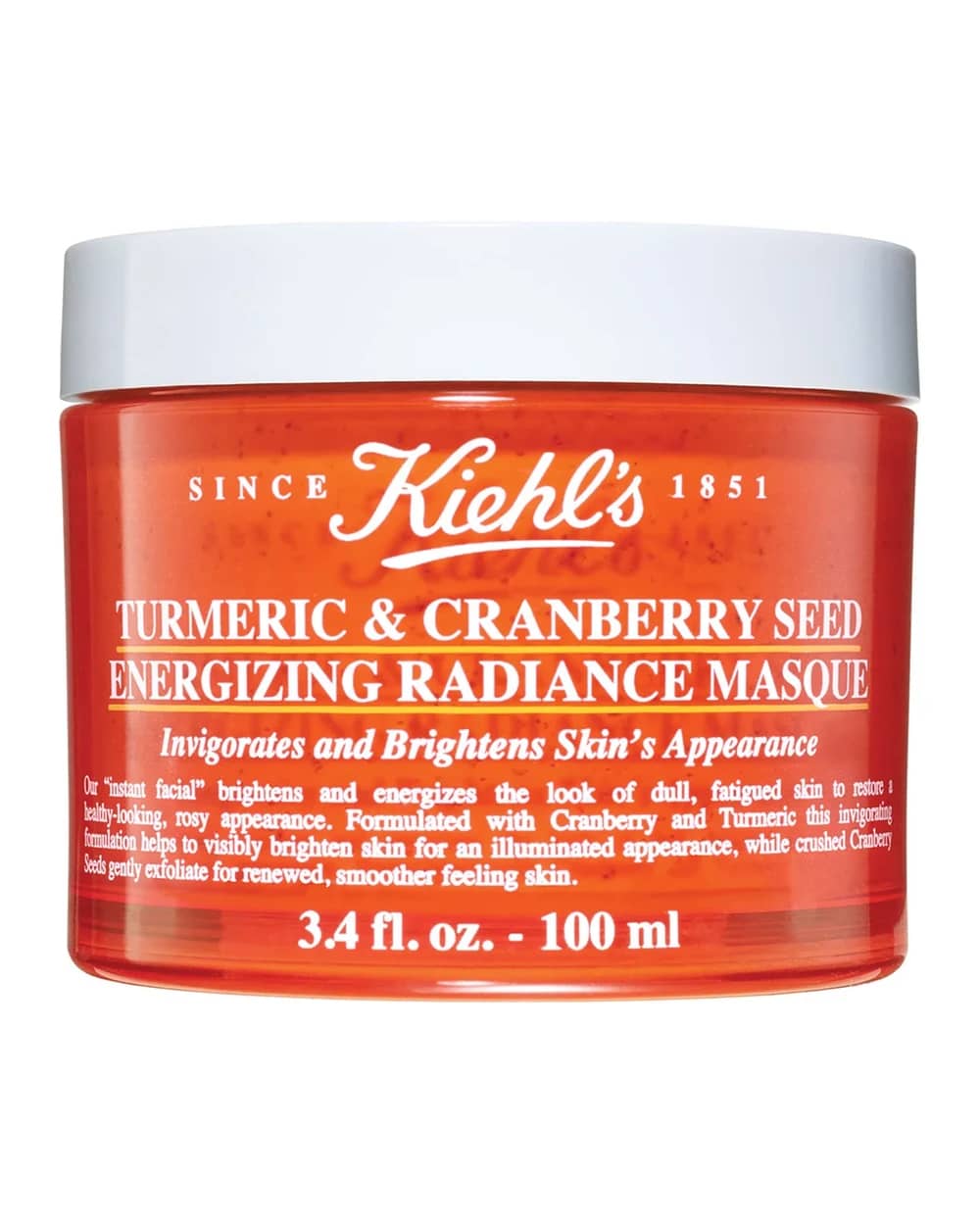 Machera Energising Radiance Turmeric and Cranberry Seed Kiehl's 100ml