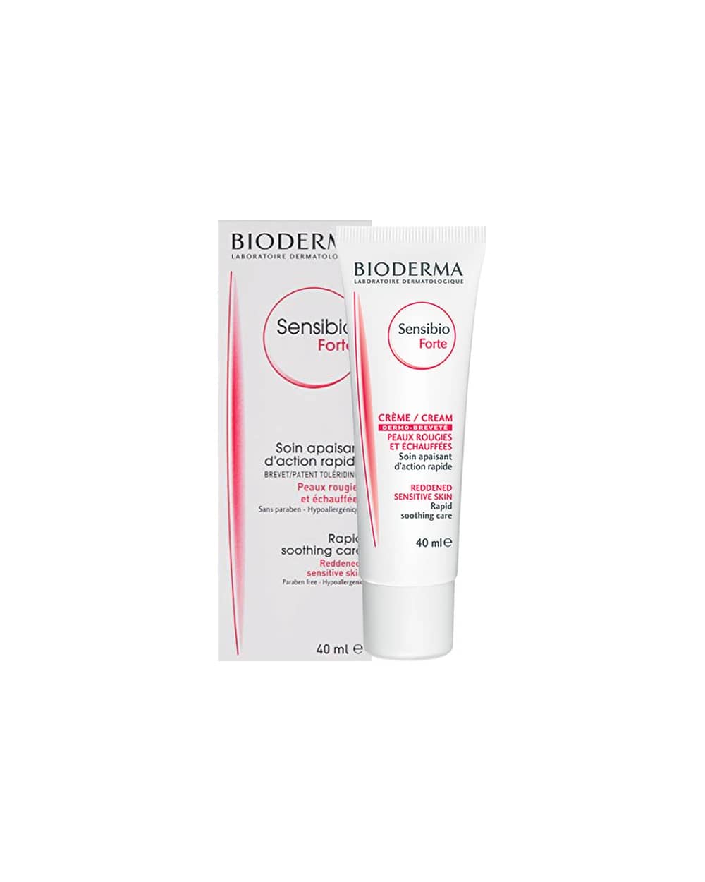 کرم ضد التهاب و قرمزی سنسیبیو فورت بایودرما 40ml