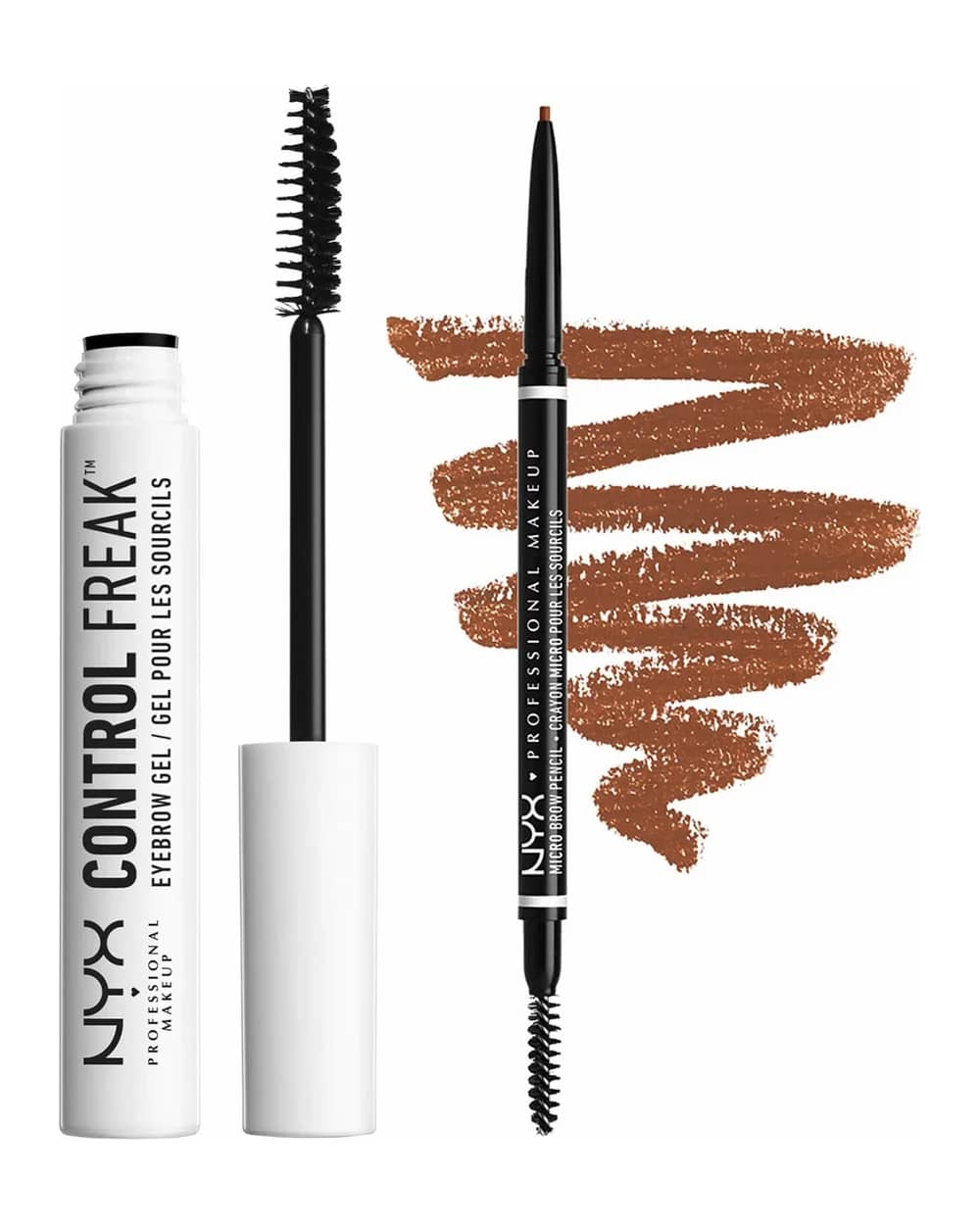Set doma e definisci sopracciglia Professional Makeup NYX (varie tonalità)