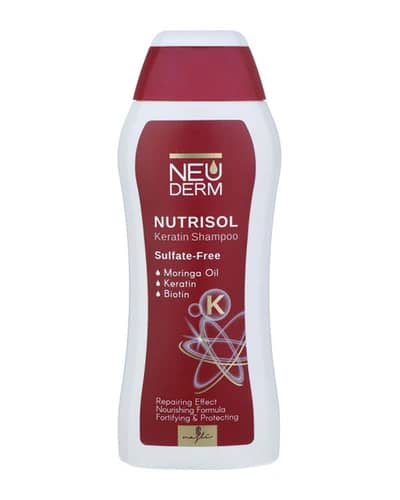 شامپو کراتینه فاقد سولفات Nutrisol نئودرم 300ml