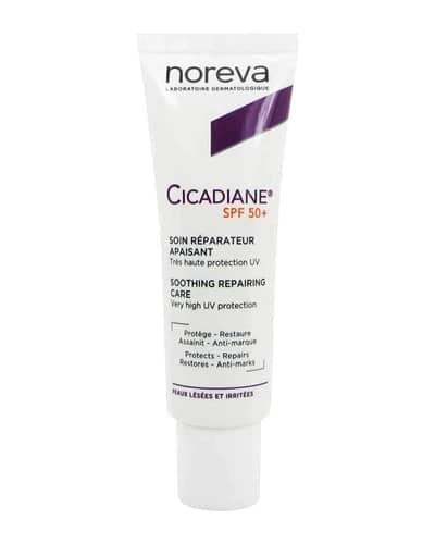 کرم ترمیم کننده پوست سیکادیان SPF50 نوروا 40ml