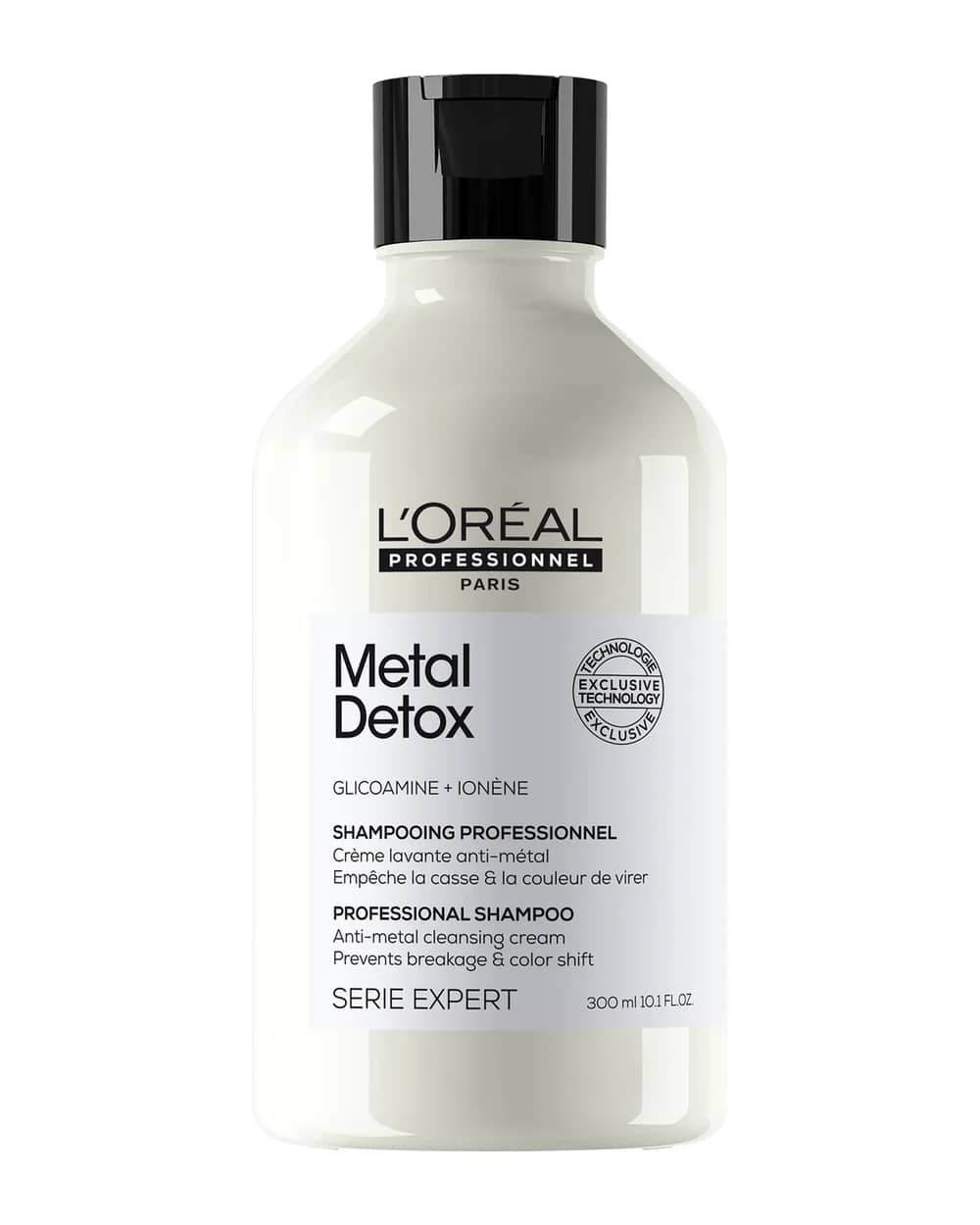 Shampoo Crema Detergente Serie Expert Metal Detox Anti-Metal L'Oréal Professionnel 300 ml