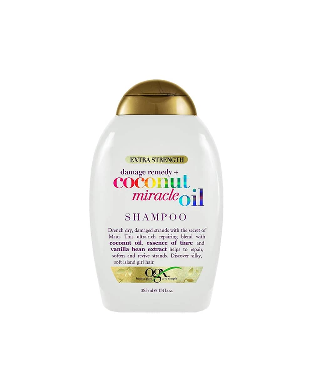 شامپو فاقد سولفات حاوی روغن نارگیل او جی ایکس 385ml