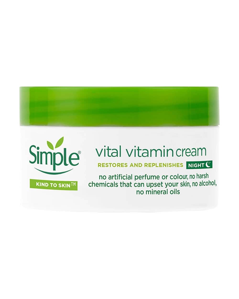 کرم ترمیم کننده و ویتامینه شب Vital سیمپل 50ml