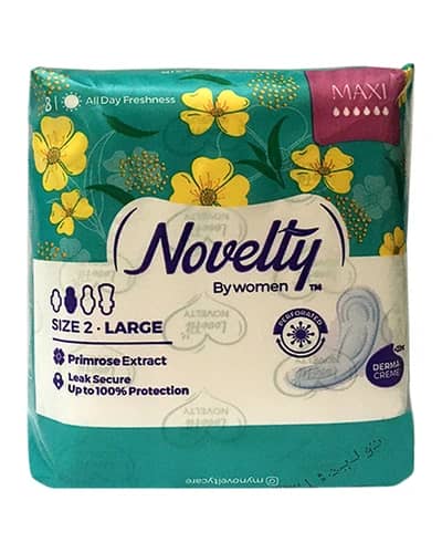 نوار بهداشتی مشبک 8 عددی سایز بزرگ Maxi ناولتی