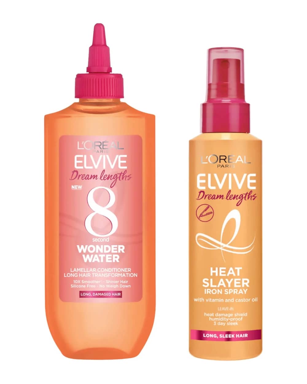 Spray Heat Slayer Protect e Trattamento Wonder Water - Elvive Dream Duo L'Oréal Paris