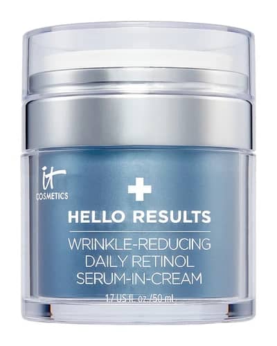 Crema quotidiana antirughe al retinolo Hello Results IT Cosmetics (varie misure)